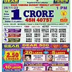 today lottery sambad live